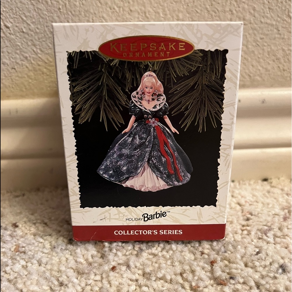 1995 Keepsake Ornament Holiday Barbie